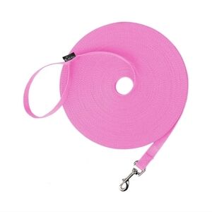 Pink Dog/Puppy Obedience Recall Training Agility Lead Leash- 15ft
